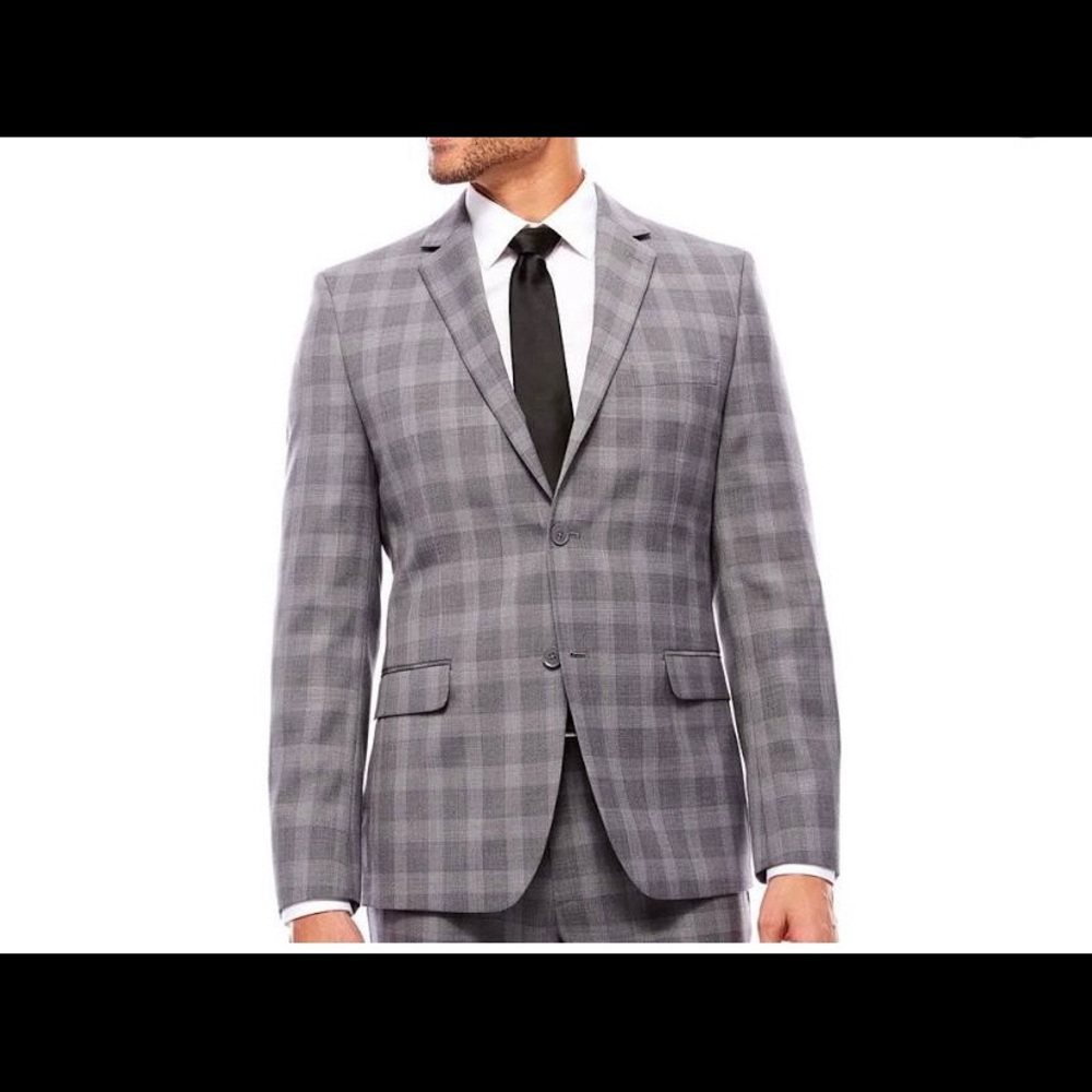 Collection by Michael Strahan- men’s grey suit